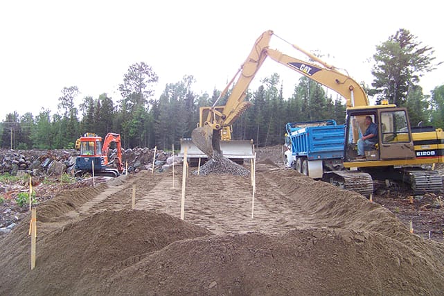 Large commercial site development